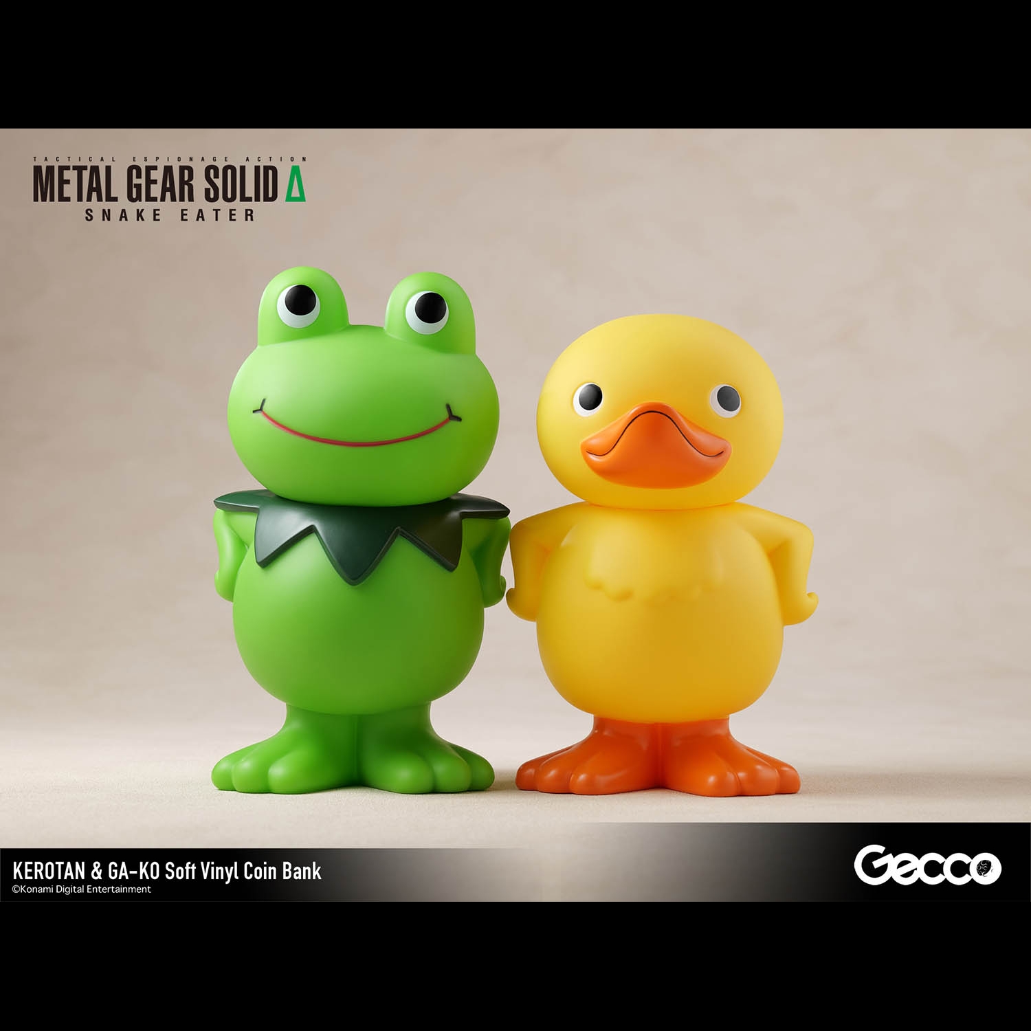 METAL GEAR SOLID Δ: SNAKE EATER, KEROTAN Soft Vinyl Coin Bank